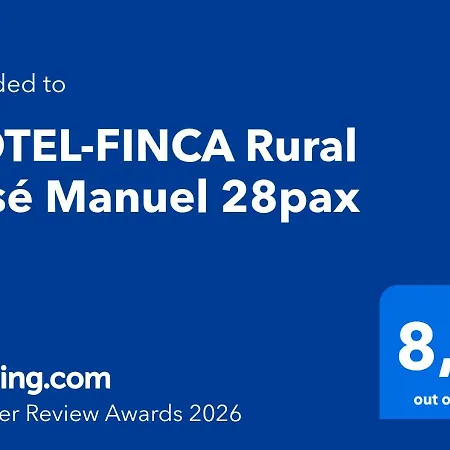 Hotel-finca Rural Jose Manuel 28pax *